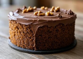 Receita de Bolo de Cenoura com Cobertura de Chocolate